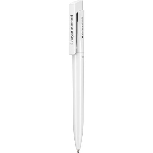 Kugelschreiber FRESH ANTIVIRAL (Art.-Nr. CA570281) - Bereits nach EINER STUNDE 99,9% Keimredu...