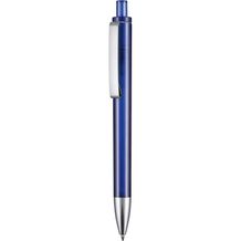 Kugelschreiber EXOS TRANSPARENT (royal-blau) (Art.-Nr. CA583390)