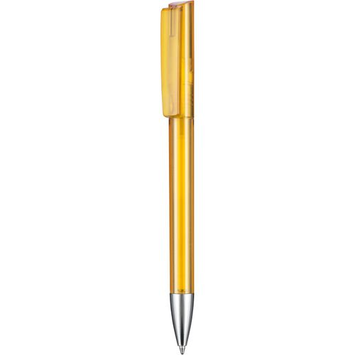 Kugelschreiber GLORY TRANSPARENT (Art.-Nr. CA588861) - Kugelschreiber mit Drehmechanik und...