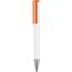 Kugelschreiber LIFT (weiß / orange) (Art.-Nr. CA614751)