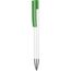 Kugelschreiber STRATOS (weiß / Apfel-grün) (Art.-Nr. CA620368)