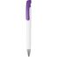 Kugelschreiber BONITA (weiß / violett) (Art.-Nr. CA624263)