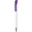 Kugelschreiber BONITA (weiß / violett) (Art.-Nr. CA624263)