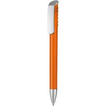 Kugelschreiber TOP SPIN FROZEN SI (flamingo-orange) (Art.-Nr. CA631476)