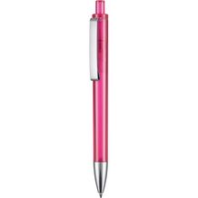 Kugelschreiber EXOS TRANSPARENT (magenta-pink) (Art.-Nr. CA650532)