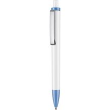 Kugelschreiber EXOS P (weiß / taubenblau) (Art.-Nr. CA651552)