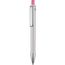 Kugelschreiber EXOS RECYCLED (grau recycled / magenta-pink) (Art.-Nr. CA654688)