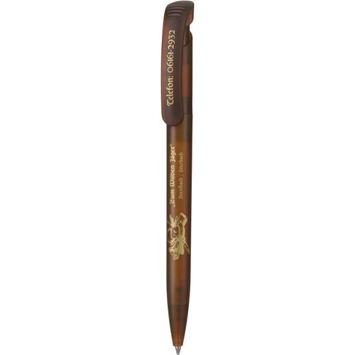 Kugelschreiber CLEAR FROZEN (Art.-Nr. CA664941) - Absoluter Top-Seller hergestellt in...