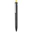 Kugelschreiber EXOS RECYCLED P (schwarz recycled / zitronen-gelb) (Art.-Nr. CA665580)