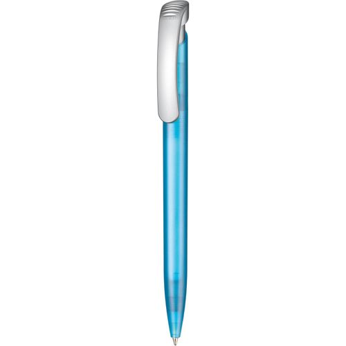 Kugelschreiber CLEAR FROZEN SI (Art.-Nr. CA692198) - Absoluter Top-Seller hergestellt in...