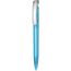 Kugelschreiber CLEAR FROZEN SI (caribic-blau) (Art.-Nr. CA692198)