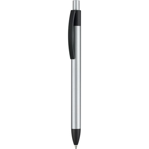 Kugelschreiber CAPRI (Art.-Nr. CA694982) - Elegant kommt dieser Metallkugelschreibe...