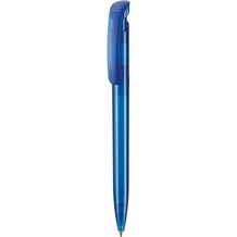 Kugelschreiber CLEAR TRANSPARENT (royal-blau) (Art.-Nr. CA717297)