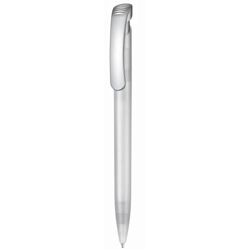 Kugelschreiber CLEAR FROZEN SI (Art.-Nr. CA720377) - Absoluter Top-Seller hergestellt in...