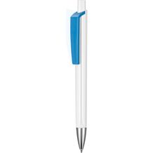 Kugelschreiber TRI-STAR (weiß / himmel-blau) (Art.-Nr. CA723333)
