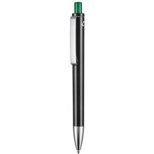 Kugelschreiber EXOS RECYCLED (schwarz recycled / limonen-grün) (Art.-Nr. CA725743)