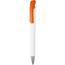 Kugelschreiber BONITA (weiß / orange) (Art.-Nr. CA736299)