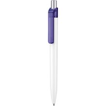 Kugelschreiber INSIDER STM (weiß / ozean-blau) (Art.-Nr. CA737020)