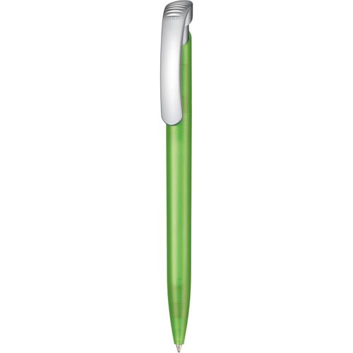 Kugelschreiber CLEAR FROZEN SI (Art.-Nr. CA748774) - Absoluter Top-Seller hergestellt in...