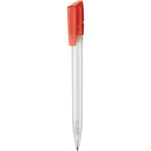 Kugelschreiber TWISTER FROZEN (frost-weiß / feuer-rot) (Art.-Nr. CA754925)