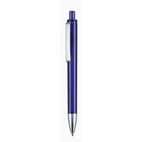 Kugelschreiber EXOS TRANSPARENT (Art.-Nr. CA756115) - Hochwertiger Druckkugelschreiber hergest...