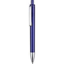 Kugelschreiber EXOS TRANSPARENT (ozean-blau) (Art.-Nr. CA756115)