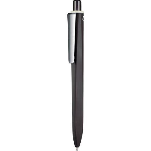 Kugelschreiber RIDGE RECYCLED SOFT M (Art.-Nr. CA777282) - Druckkugelschreiber mit samtig softer...