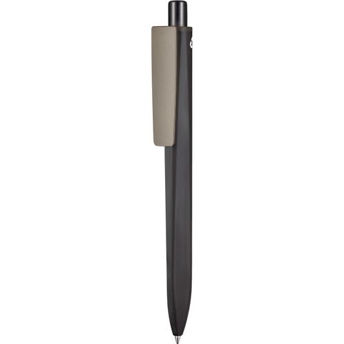 Kugelschreiber RIDGE RECYCLED SOFT (Art.-Nr. CA782546) - Druckkugelschreiber mit samtig softer...
