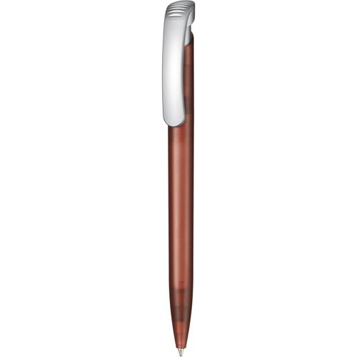 Kugelschreiber CLEAR FROZEN SI (Art.-Nr. CA783415) - Absoluter Top-Seller hergestellt in...