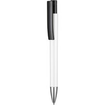 Kugelschreiber STRATOS (weiß / schwarz) (Art.-Nr. CA792116)