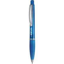 Kugelschreiber CLUB TRANSPARENT SI (royal-blau) (Art.-Nr. CA806217)