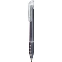 Kugelschreiber BUBBLE TRANSPARENT (topas-grau) (Art.-Nr. CA819333)