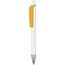 Kugelschreiber TRI-STAR (weiß / apricot-gelb) (Art.-Nr. CA824859)