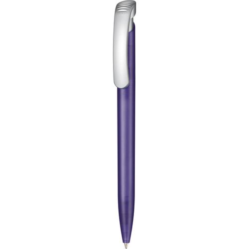 Kugelschreiber CLEAR FROZEN SI (Art.-Nr. CA836674) - Absoluter Top-Seller hergestellt in...