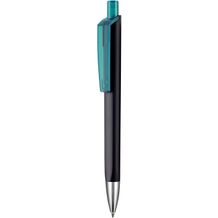 Kugelschreiber TRI-STAR SOFT ST (schwarz / smaragd-grün) (Art.-Nr. CA848296)