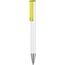 Kugelschreiber LIFT ST (weiß / ananas-gelb) (Art.-Nr. CA850773)