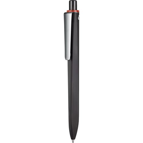 Kugelschreiber RIDGE RECYCLED SOFT M (Art.-Nr. CA854203) - Druckkugelschreiber mit samtig softer...