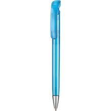 Kugelschreiber BONITA TRANSPARENT (caribic-blau) (Art.-Nr. CA858037)