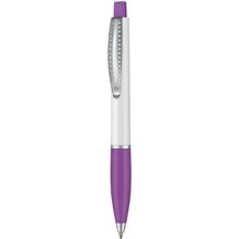 Kugelschreiber CLUB SI (weiß / violett) (Art.-Nr. CA863411)