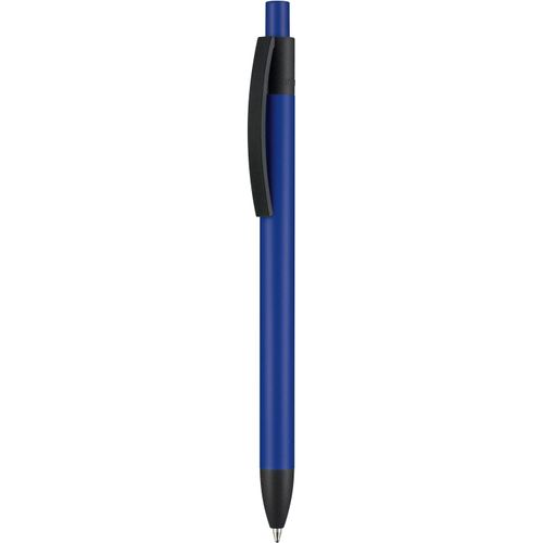 Kugelschreiber CAPRI-SOFT (Art.-Nr. CA875523) - Elegant kommt dieser Metallkugelschreibe...
