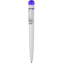 Kugelschreiber SATELLITE (weiß / violett) (Art.-Nr. CA883147)