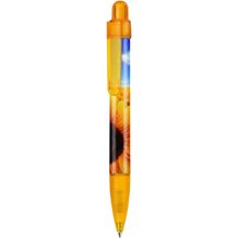 Kugelschreiber BOOSTER TRANSPARENT FOIL (mango-gelb) (Art.-Nr. CA893402)