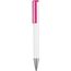 Kugelschreiber LIFT (weiß / fuchsia-pink) (Art.-Nr. CA914521)