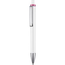 Kugelschreiber EXOS (weiß / fuchsia-pink) (Art.-Nr. CA925674)