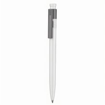 Kugelschreiber HOT (weiß / stein-grau) (Art.-Nr. CA938046)