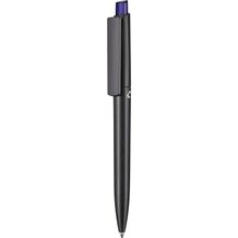 Kugelschreiber CREST RECYCLED (schwarz recycled / ozean-blau) (Art.-Nr. CA960874)