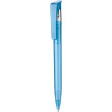 Kugelschreiber ALL-STAR FROZEN SI (caribic-blau) (Art.-Nr. CA994873)