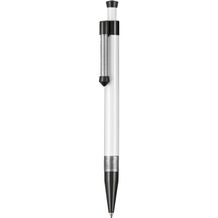 Kugelschreiber SPRING SP (weiß / schwarz) (Art.-Nr. CA997703)