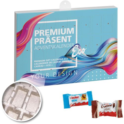 Premium Präsent-Adventskalender ECO, Kinder Mix - kleine Menge (Art.-Nr. CA231597) - Premiumkalender für Premiumkunden...
