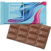 SUPER-MAXI-Schokoladen-Tafel - kleine Menge (4-farbig) (Art.-Nr. CA311211)